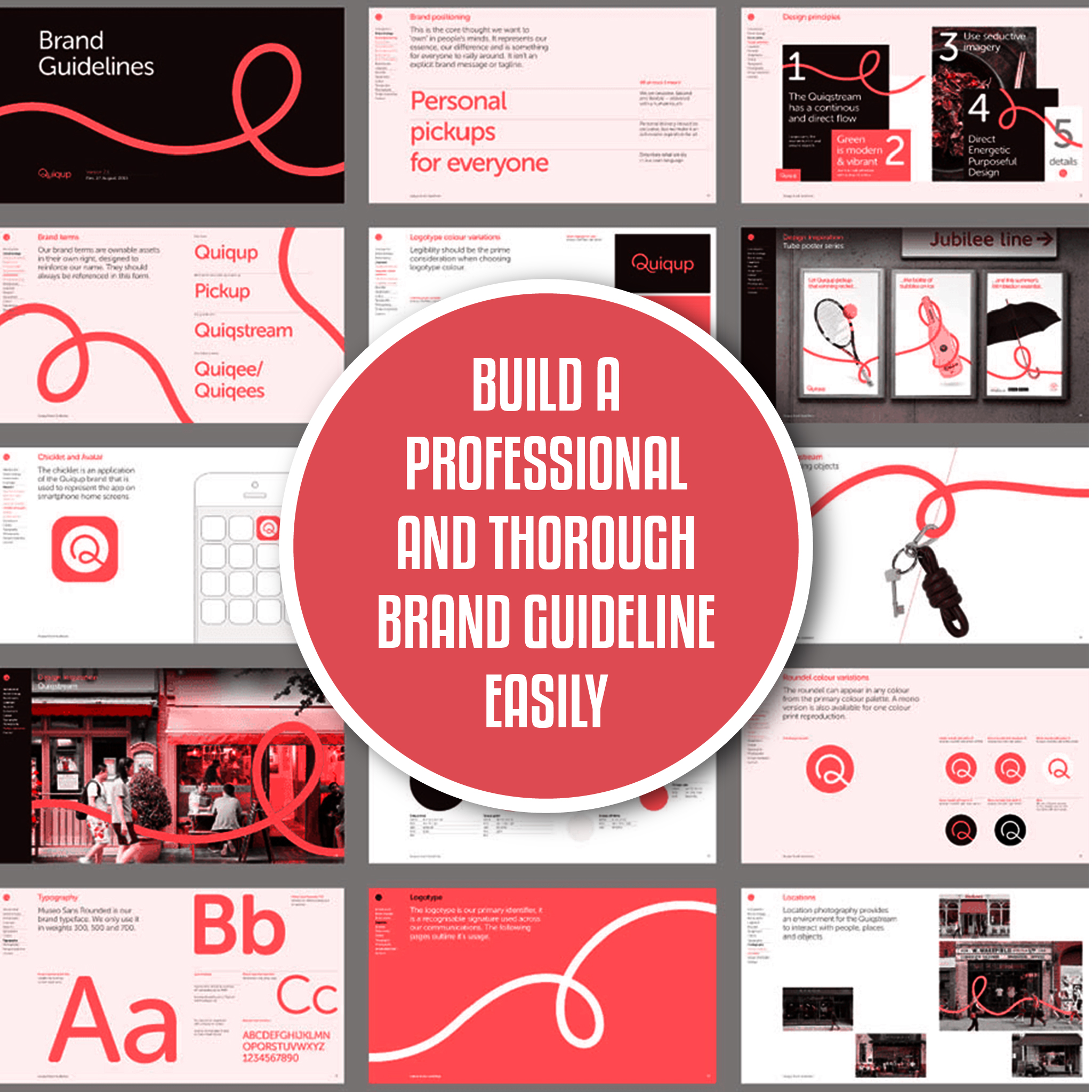 How to make a professional brand guideline?
